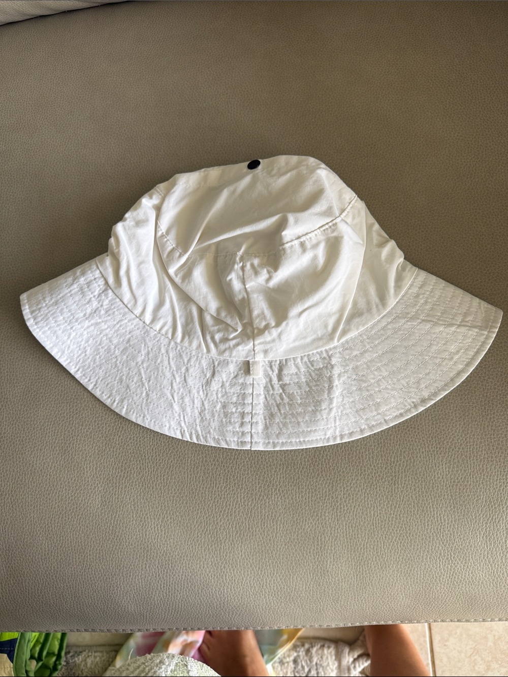 White Bucket Hat - Men Accessories